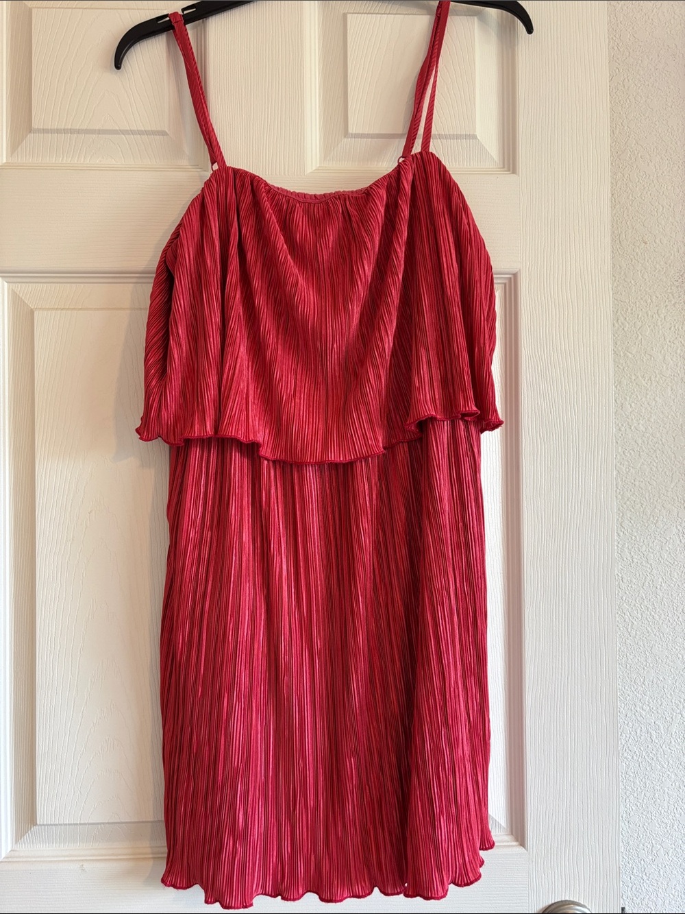 Forever 21 Pink Pleated Dress